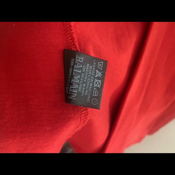 Balmian Logo Print T-shirt - Picture 5 of 7